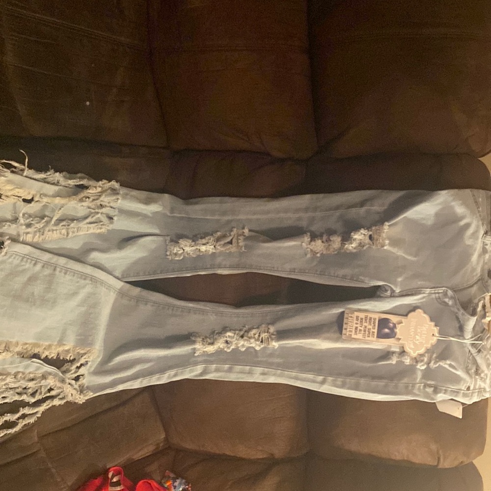High rise jeans